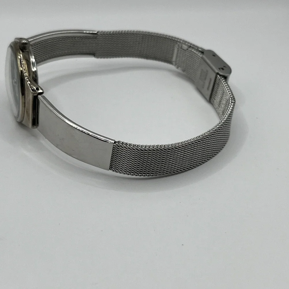 Fusion Atomic Wristwear Mesh Band Quartz Analog Women's‎ Watch- New Battery!
